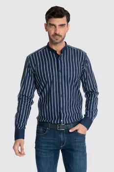 Сорочка приталенная из хлопка KANZLER