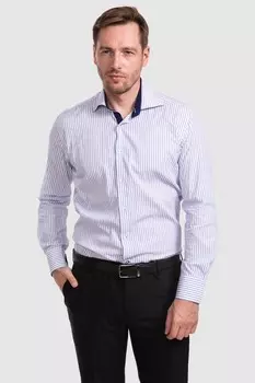 Сорочка приталенная из хлопка KANZLER