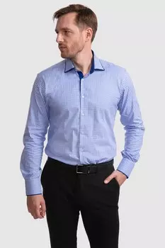 Сорочка приталенная из хлопка KANZLER