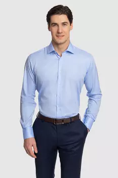 Сорочка приталенная из хлопка KANZLER