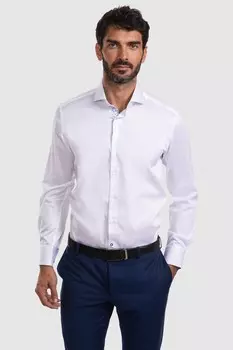 Сорочка приталенная из хлопка KANZLER