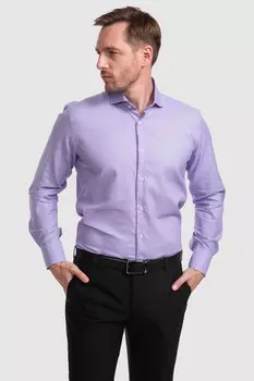 Сорочка приталенная из хлопка KANZLER