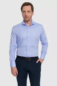 Сорочка приталенная из хлопка KANZLER