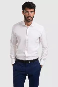 Сорочка приталенная из хлопка KANZLER