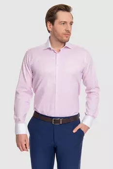 Сорочка приталенная из хлопка KANZLER