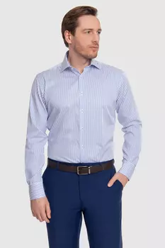 Сорочка приталенная из хлопка KANZLER