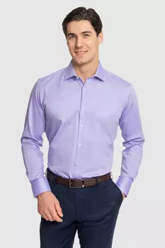 Сорочка приталенная из хлопка KANZLER