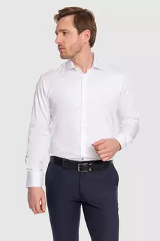 Сорочка приталенная из хлопка KANZLER