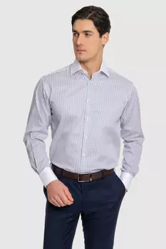 Сорочка приталенная из хлопка KANZLER