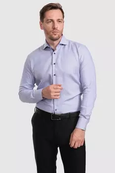 Сорочка приталенная из хлопка KANZLER