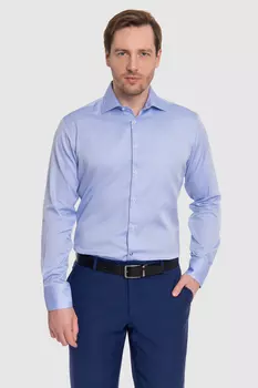 Сорочка приталенная из хлопка KANZLER
