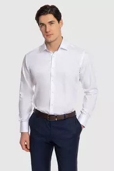 Сорочка приталенная из хлопка KANZLER