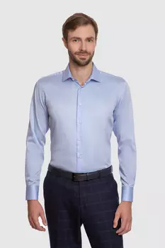 Сорочка приталенная из хлопка KANZLER