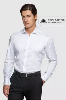 Сорочка приталенная из хлопка KANZLER