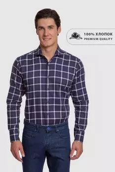 Сорочка приталенная из хлопка KANZLER