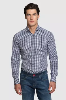 Сорочка приталенная из хлопка KANZLER