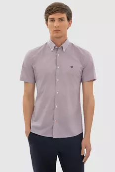 Сорочка с коротким рукавом из хлопка