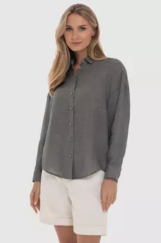 Свободная рубашка из рами