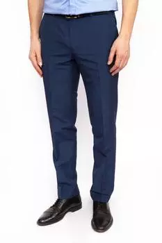 Зауженные брюки изо льна и хлопка KANZLER