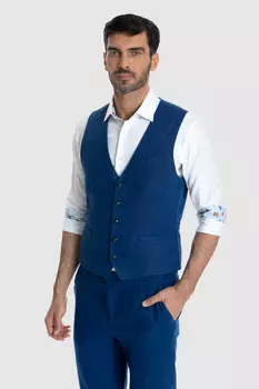 Жилет изо льна KANZLER