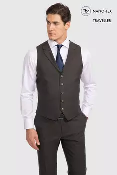 Жилет костюмный из шерсти KANZLER