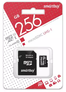 Карта памяти SmartBuy 256GB microSDXC Class10