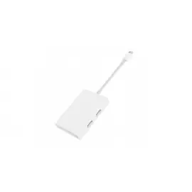 Адаптер-хаб Xiaomi USB-C to VGA/Gigabit Ethernet Multi-function Adapter (ZJQ04TM) White