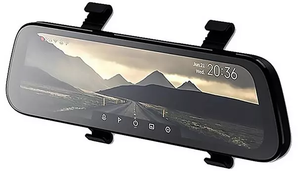 Автомобильный видеорегистратор Xiaomi 70mai Rearview Dash Cam Wide (Midrive D07) (ver. Russian)