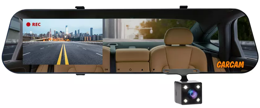 Автомобильный видеорегистратор-зеркало CARCAM Z6