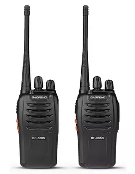 Комплект из 2 раций Baofeng BF-666S 2шт. Комплект раций