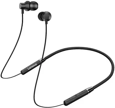 Беспроводные наушники Lenovo Neckband Earphone HE05 Black