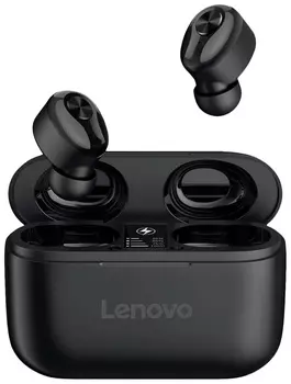 Беспроводные наушники Lenovo True Wireless Earbuds HT18 Black