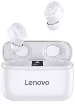 Беспроводные наушники Lenovo True Wireless Earbuds HT18 White