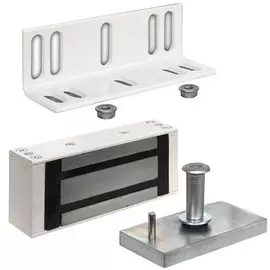 CARCAM M1-200 Электромагнитный замок с уголком (серебряный антик)