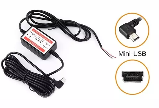 Smart-адаптер питания CARCAM PWR5V Mini-USB R