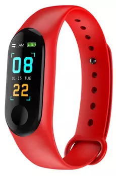 Фитнес-браслет CARCAM Smart Band M3 - red