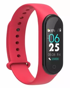 Фитнес-браслет CARCAM SMART BAND M4 - Red