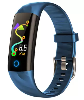 Водонепроницаемый фитнес-браслет CARCAM SMART BAND S5 - BLUE