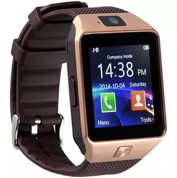 Часы CARCAM SMART WATCH DZ09 Gold