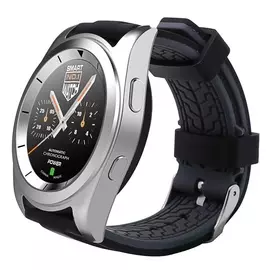 Часы CARCAM SMART WATCH G6 SILVER - Силикон