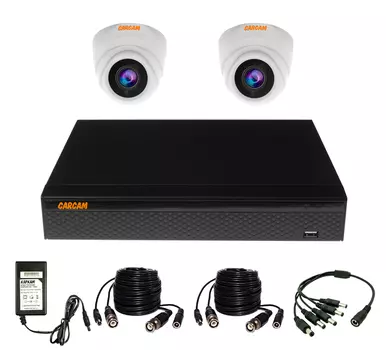 Готовый комплект видеонаблюдения CARCAM VIDEO KIT 5M-2 2 камеры