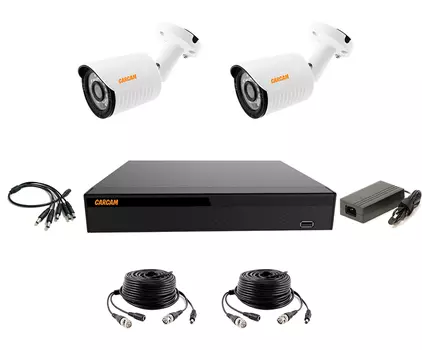 Готовый комплект видеонаблюдения CARCAM VIDEO KIT-6 2 камеры