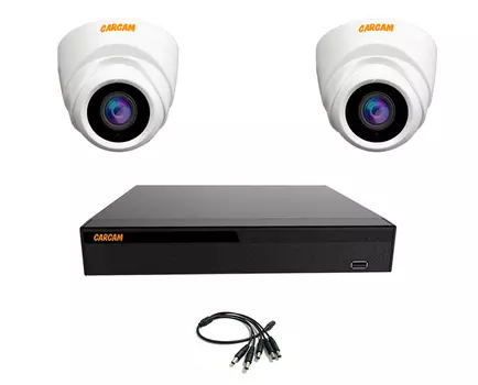 Готовый комплект видеонаблюдения CARCAM VIDEO KIT CHEAP 2 камеры