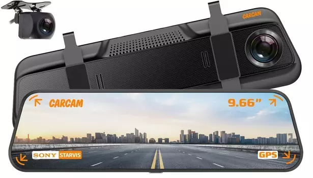Автомобильный видеорегистратор-зеркало CARCAM Z8