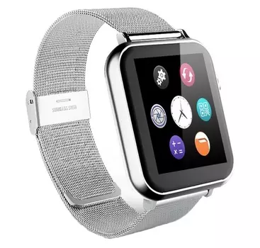 Часы CARCAM SMART WATCH A9 SILVER - Сталь