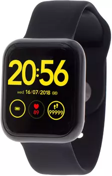 Часы CARCAM SMART WATCH GT1 - BLACK, Силикон