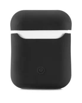 Чехол AirPods Silicon Case - темно-серый