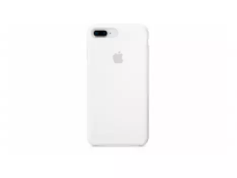 Чехол для iPhone 8 plus Silicon Case белый