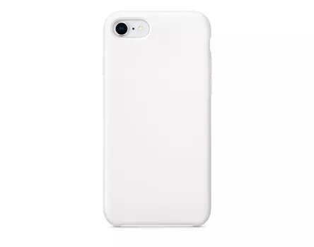 Чехол для iPhone 8 Silicon Case белый