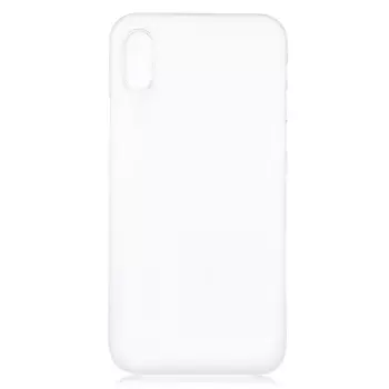 Чехол для iPhone X / XS силиконовый плотный 1mm прозрачный